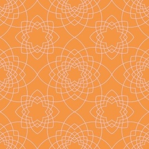 Moroccan Flavour Orange Lines pink