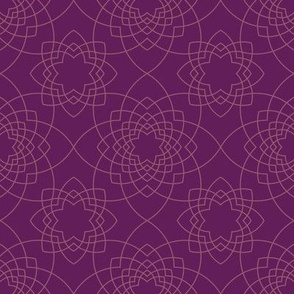 Moroccan Flavour Purple lines mauve