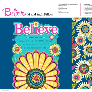 Believe_navy_Pillow_14x14