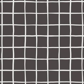 Wobbly Grid - Black and White