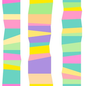 pastel striped socks