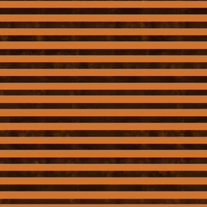 Black and Orange Watercolor Stripes
