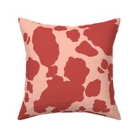 WESTERN COWBOY COWHIDE REDPINK