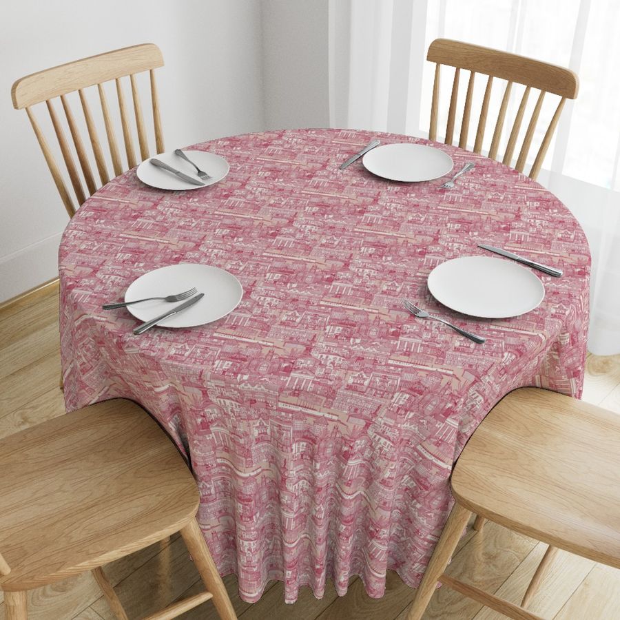 Penzance toile viva magenta pale dogwood small