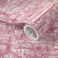 Penzance toile viva magenta pale dogwood small