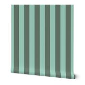 C023 - 2” Stripes In Cool Teal Blue Green