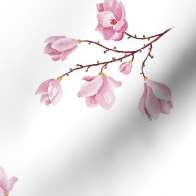 almond Blossoms_white