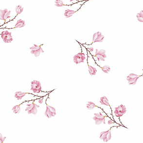 almond Blossoms_white