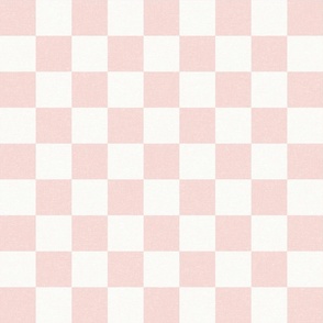 Checkers - Blush Pink