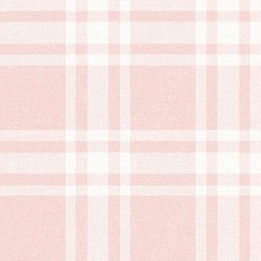 Plaid Flannel - Blush Pink