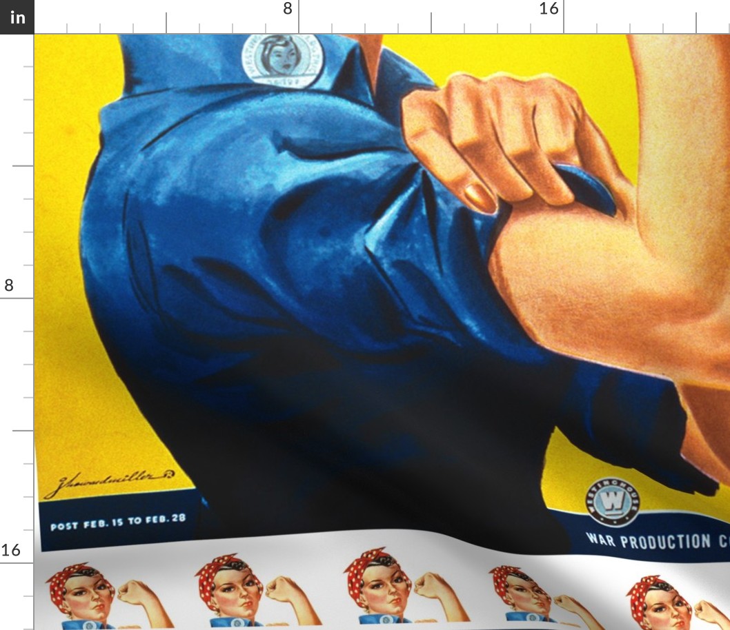 Rosie the Riveter - multi sized