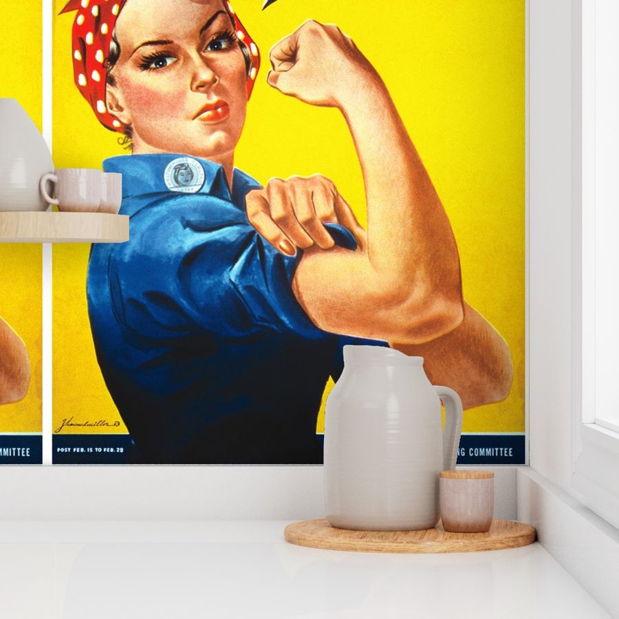 Rosie-the-Riveter single image