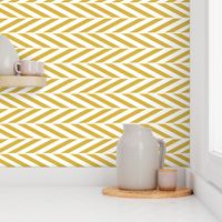 mustard herringbone