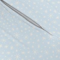 Cozy Snow - Natural Christmas Collection - Ice Blue BG