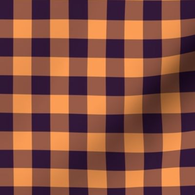 Simple Gingham (1.5") - purple, yellow (ST2021SG)