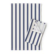 Navy thin stripes