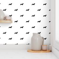 Dachshund Dots Black