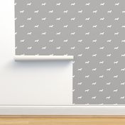 Dachshund Dots Grey