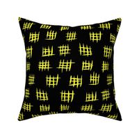 Unity Crosshatch - Yellow