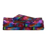 Rainbow Explosion  (Four Fat Quarters to One Yard of Fabric)