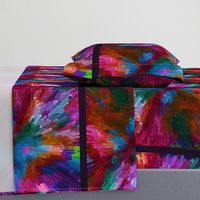 Rainbow Explosion  (Four Fat Quarters to One Yard of Fabric)