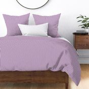 Thin Vertical Stripes in Purple and White