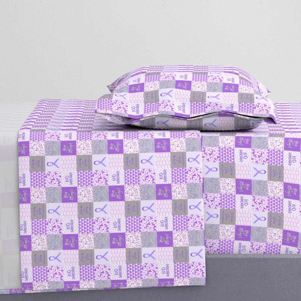 team mama 1.5" squares purple - custom order