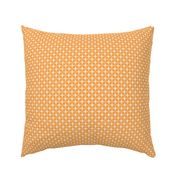 geometric four point stars - orange  - small