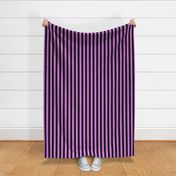 simple stripes vertical 1 one inch black and orchid magenta classic stripe