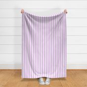 simple stripes vertical 1 one inch ivory white and lavender classic stripe