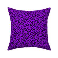 Purple and Black Leopard Print