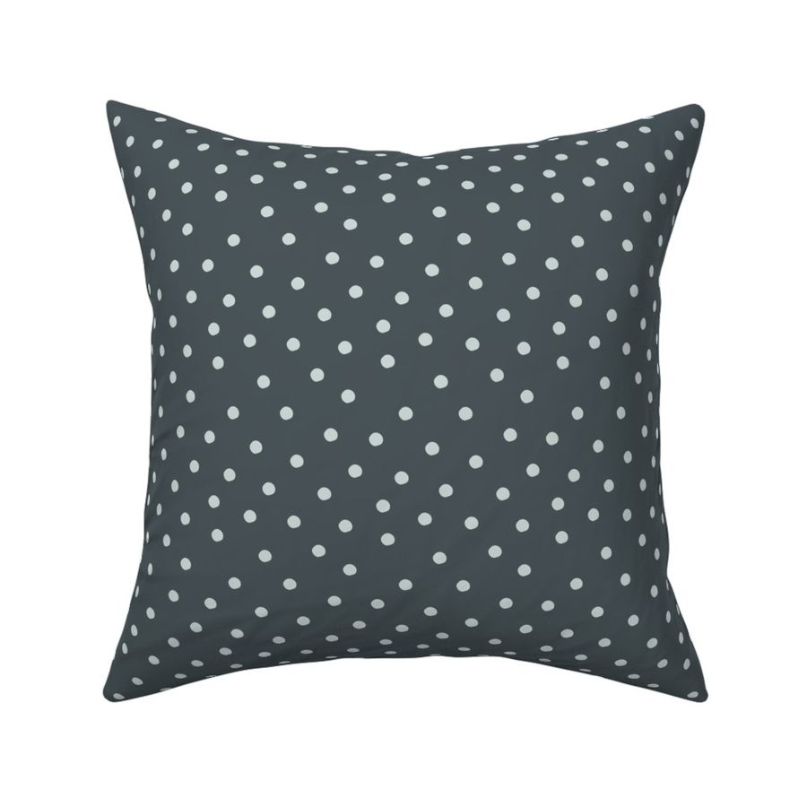 Petals & Posies | Polka dots on navy blue