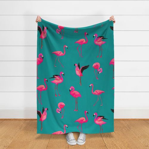 Flamingo Flamboyance - Caribbean - Large Scale