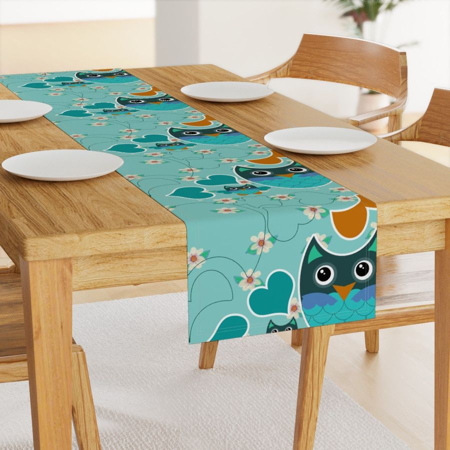 Aqua Owl Cut-and-Sew Kit