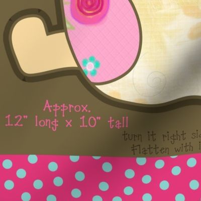 My Sweet Puppy Fat Quarter Toy Cut and Sew Kit
