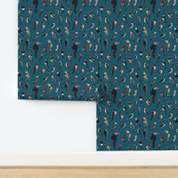 Woodpeckers (Teal)