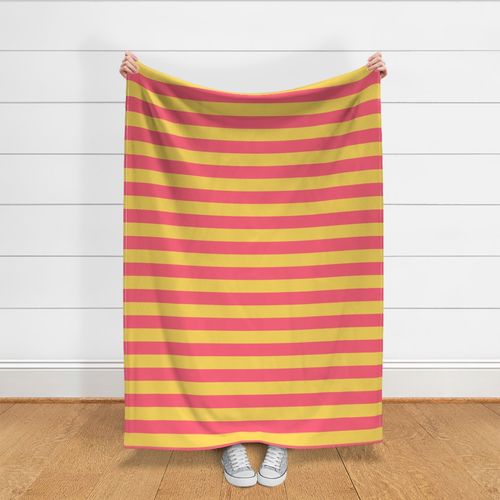 HORIZONTAL STRIPES (jumbo) - Classic Multicolor Striped Coordinating Basic