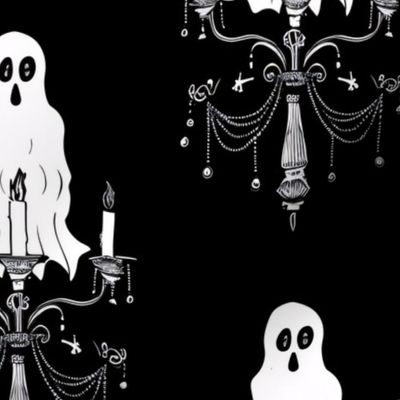 Ghostly Chandeliers