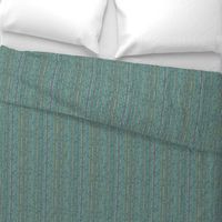 Colorful Broken Stripes Teal Small