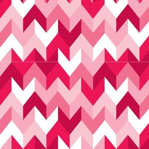 Pink Chevron