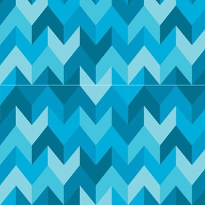 Blue Chevron