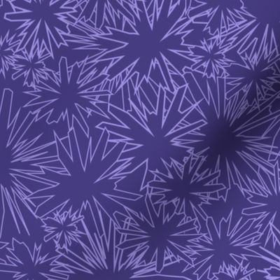 Floral Sparks - Purple