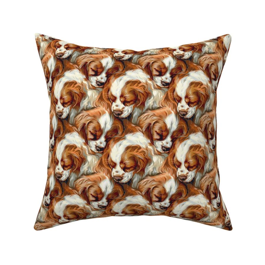 Slumbering Spaniels: Cozy Canine