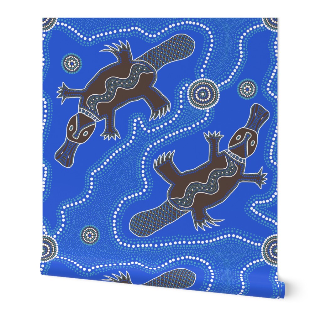 Dreamtime Platypus (Zoom in for detail)