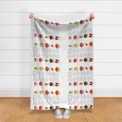 2023 tea towel calendar - tomato varieties 