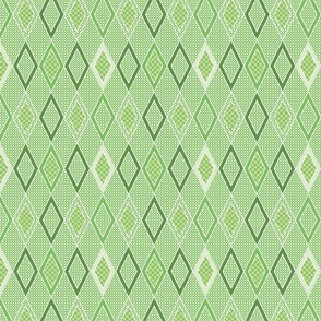 Preppy Wallpaper Green Checked Diamonds; MINI SCALE 1200, v03—checkerboard, checker, check, white, lime, prep, college, harlequin, feminine, women, girl, bedding, kitchen, blanket, gingham