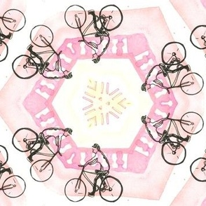 Paris Bicycle Pink