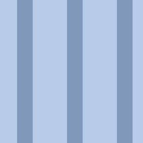 French Blue Pinstripe, Large