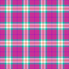 Melon Berry Plaid 2