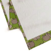 Wombat wisdom - faux patchwork